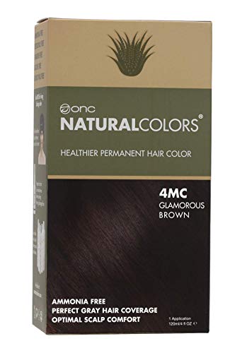 Onc NaturalColors топлина на ахументална трајна боја на коса 4 fl. Оз. Onc ArtofCare Inturviverepair Sulfate и Paraben бесплатен шампон и балсам