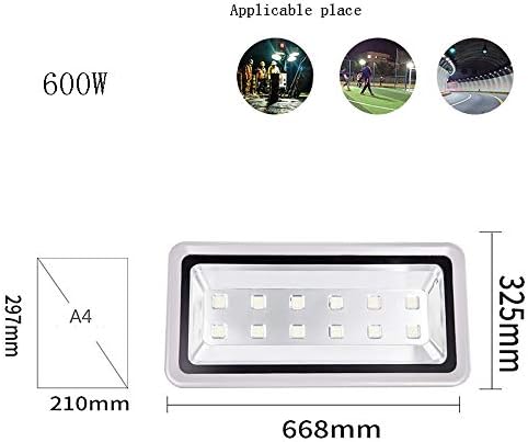 MGOR Цврсто 600W Супер светли безбедносни светла на отворено поплавување за двор кула лустер комерцијална продавница плоштад