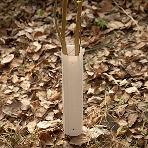 4 парчиња за проширување на дрвја, флексибилен заштитник на кора од дрво, цевки за заштитни цевки од дрво за да ги заштити садниците