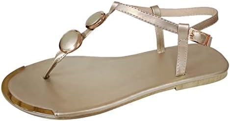Сандали за жени платформска лента за токи отворени пети сандали кои не се лизгаат клинови за плажа чевли за летни апостолки