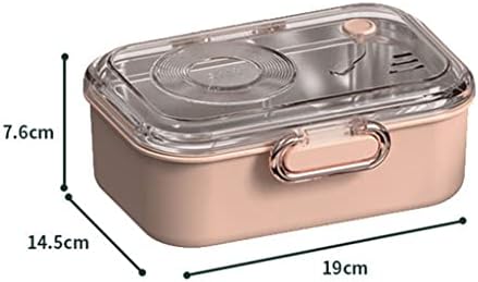 PDGJG не'рѓосувачки челик Бенто кутија за ручек машки женски кутии за појадок кујнски прибор за кујнски прибор за кујна