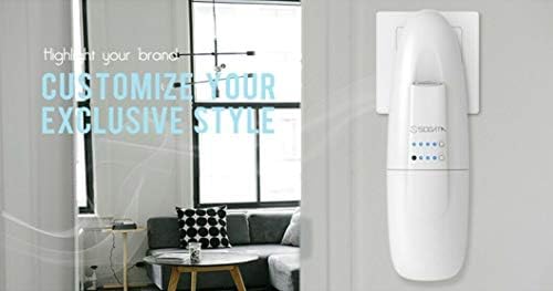 Бела професионална Bluetooth Diffuser за домашни мириси -Програмибилен приклучок и мирис