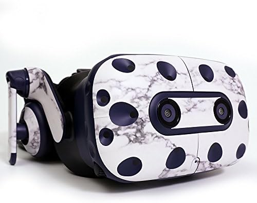 Mothyskins Кожата Компатибилна СО HTC Vive Pro VR Слушалки-Сини Ливчиња | Заштитни, Издржливи И Уникатни Винил Налепници За обвивка