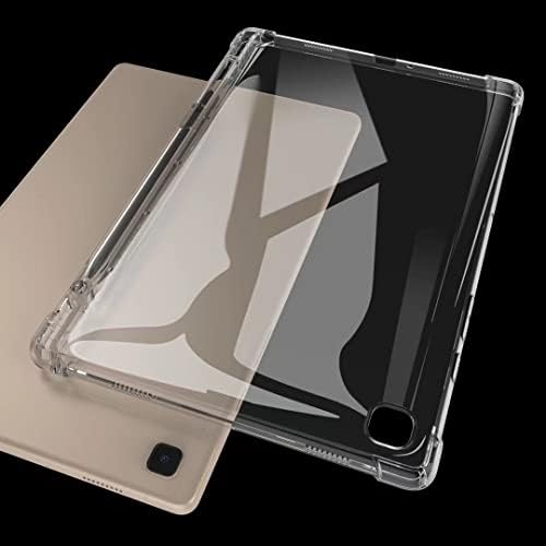 Arlgseln Исчисти Tpu Заштитна Кутија За Galaxy Tab A8 10.5 2021 со Држач За Пенкало S, Тенок Проѕирен Капак Отпорен На Удари+Држач За Моливи За