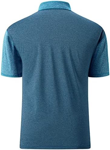 Swisswell Polo кошула за мажи долга/кратка ракав влага за губење на тениски кошули со кошули за мрежни мрежи