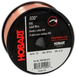 Hobart H305406-R19 2-фунти ER70S-6 жица со цврста заварување на јаглерод-челик, 0,030-инчи