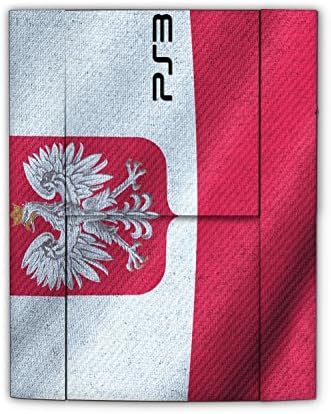 Sony Playstation 3 Суперслим Дизајн Кожата знаме На Полска Налепница Налепница За Playstation 3 Superslim