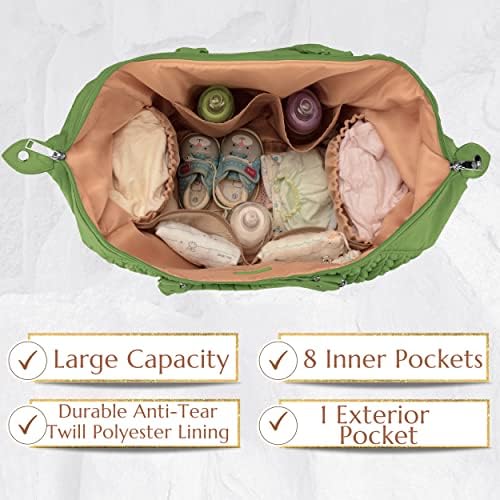 Торба За Пелени Торба За Пелени За Бебиња Мултифункционална Голема Чанта За Патување За Бебиња За Мама