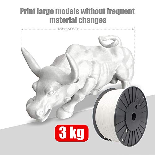 Repropper White Extra силен Pla Pro Filament за 3D печатач и 3D пенкало 1,75мм 6,6 bs