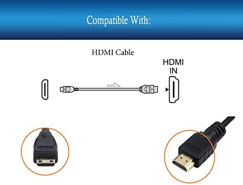 Подредениот нов HDMI кабел до HDTV кабелот компатибилен со ZAAPTV IPTV HD 409 HD409N SONY HDR-CX7 HDR-CX11 NIKON COOLPIX S 6200 S 8200 KOCASO