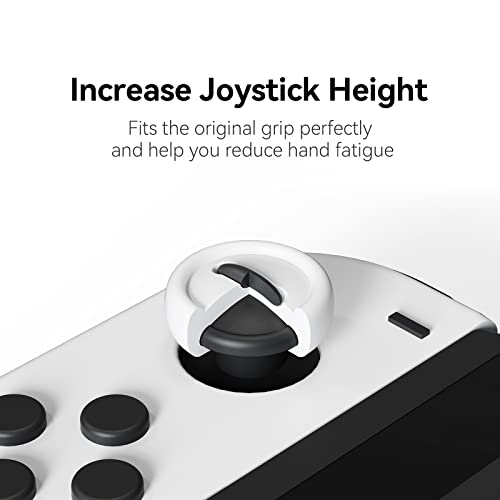 Geekshare Симпатична Копче Силиконски Joycon Палецот Капи, Џојстик Капак Компатибилен Со Nintendo Прекинувач/OLED/Прекинувач Лајт, 4
