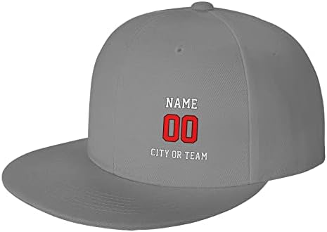 Прилагодено прилагодување на Snapback Flat Bream Visor за мажи, персонализирана капа за бејзбол