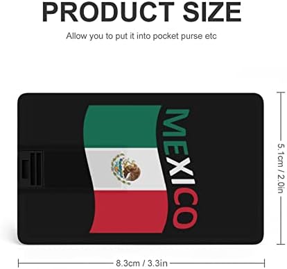 Знаме НА Мексико КРЕДИТНА Картичка USB Флеш Персонализирана Меморија Стап Клуч За Складирање Диск 32G