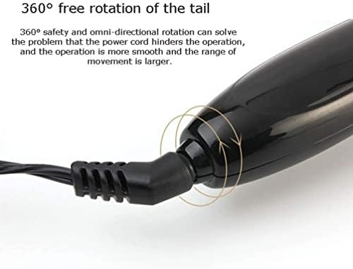 MXJCC Електричен топол чешел за коса засилување Керамички виткање Притискајќи чешел со рамна железо, дизајнирана коса топла