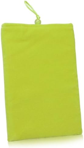Boxwave Case компатибилен со Iball Spirit V2 - кадифена торбичка, мека велурна ткаенина торба ракав со влечење за Iball Spirit V2 - Маслиново зелена