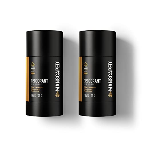 Manscaped® Ultrapremium deodorant, чиста формула без алуминиум, мека и удобна со мирис на Келн-квалитет за заштита од мирис на рака, 2,65 мл