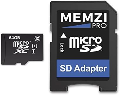 MEMZI PRO 64gb Класа 10 90MB / s Микро SDXC Мемориска Картичка Со Sd Адаптер За Мобилни Телефони Motorola Moto