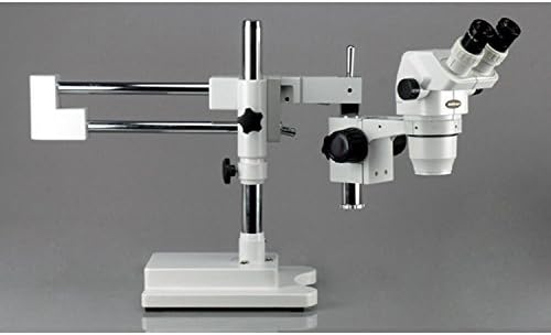 Amscope ZM-4BZ3 Професионален Бинокуларен Микроскоп За Стерео Зумирање, Ew10x Окулари, 2x-90X Зголемување, 0,67 X-4,5 X Зум Цел,