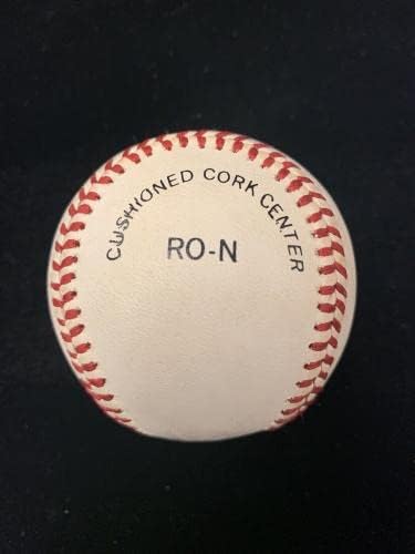 Клем Лабин Бруклин Доџерс потпишан официјален NL Giamatti Baseball w/холограм - Автограмирани бејзбол