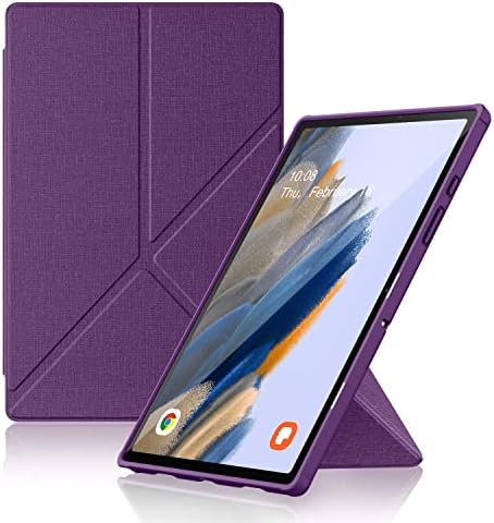 Soke Galaxy Tab A8 Случај 10,5 Инчи 2022,Премиум Шок Доказ Фолио Случај, Мулти-Гледање Агли, Мека Tpu Задниот Капак За Samsung Галакси Таб