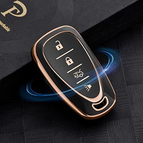 Elohei за Chevy Key Fob Cover Cover Cover Cover Cover TPU држач за заштитник за Chevrolet 2020 2019 2018 2017 2017 Chevy