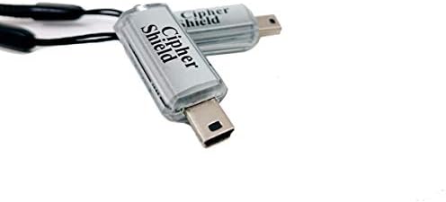 Buslink Ciphershield Dual Keys 512-битен AES USB-C SSD USB-напоен FIPS 140-2 Ниво 2 HIPAA USB 3.1 Gen 2/ESATA хардвер шифриран преносен погон