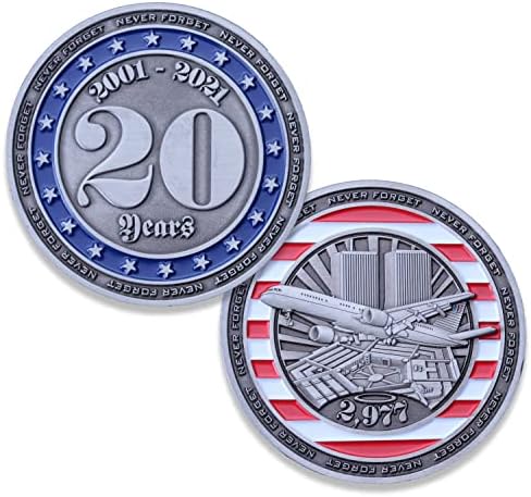 20 Години: Никогаш Не Заборавајте 9-11 Предизвик Монета! 20 Години: Никогаш Не Заборавајте 11 септември 2001 година. Ограничен Предизвик