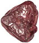 2,35 КТ црвен бурмански спиннел природен заздравувачки кристал лабав скапоцен камен за јога, декорација, полирање, трескање, заздравување