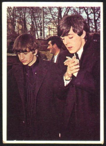 1964 година Топс Битлси картички во боја картички 58 Пол и Ринго