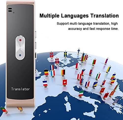 Мјвдп Пренослив Интелигентен Преведувач Повеќејазичен Двонасочен Џебен Уред За Превод На Гласовен Текст Во Реално Време Во Реално Време