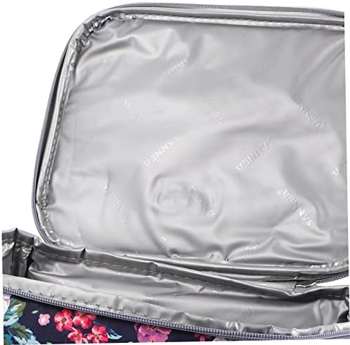 Бестонзон 5 парчиња Изолациони Кеси Работни Торбички За Жени Пица Потопла Торба Платно Торба За Ручек Термички Ручек Торба Торта Торта