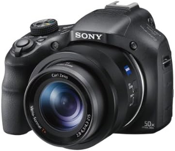 Sony HX400V Компактна дигитална камера со 50x оптички зум, црна