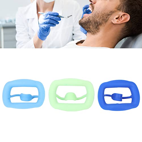 Повлекувач на образите, Ортодонтски Отворач за Уста 3 парчиња Усна Шуплина Проверете Силикон За Храна За Пациенти Во Стоматолошка