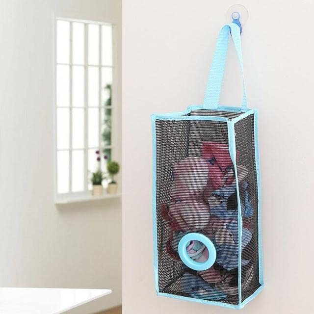 Креативни Преносни Кутии за Складирање Торба Виси Кујнска Кеса За Ѓубре Чување Торби За Купување Организатори На Кутии За Контејнери