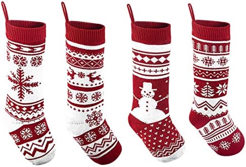 12 Дена Божиќен Украс Комплет 2 ПАРЧИЊА Божиќно Порибување Големи Божиќни Чорапи Декорација Санта Снешко Ирваси Порибување Божиќни Украси И
