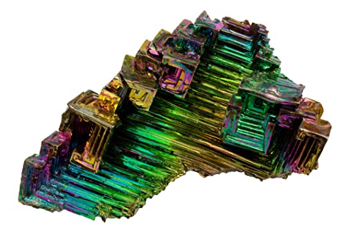 Виножито Бизмут кристален камен среден примерок за собирање жица за украсување завиткување на Wicca Reiki Energy Weatching 99,99% САД чист