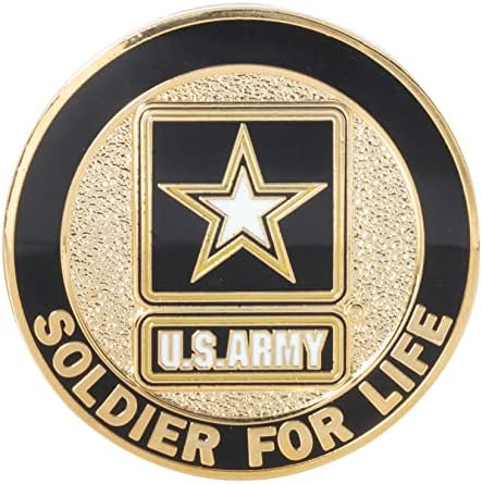 Војник на Соединетите држави во САД војник за живот, главен службеник за налог 2 предизвик монета