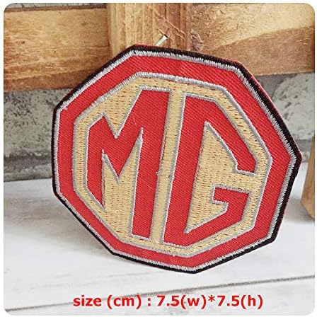 Mg Morris Garages Sport Racing Angland Gold Patch Iron на шие извезена апликација