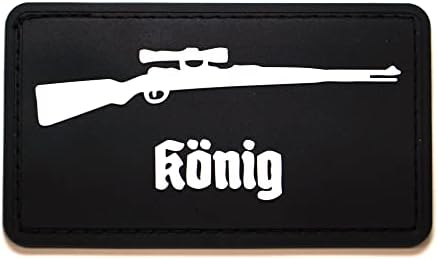 Slate Black Industries Gun Morale Patch - Sniper kar98k - германски K98K Mauser '' König ''