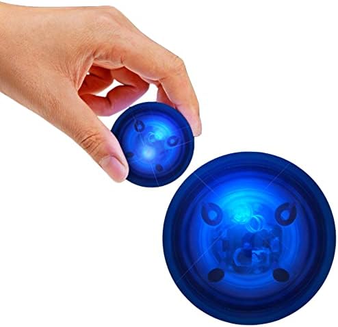 Blinkee LED влијанието активирана жив топка сина | Спорт за ракомет и ракета | 1,5 инчи | 1 топка по нарачана количина.