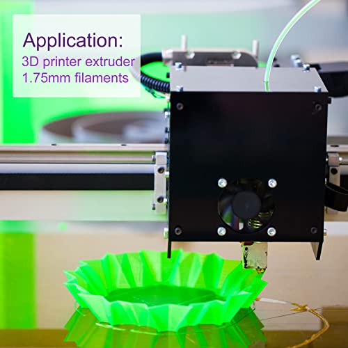Dmiotech 5 Pack 1mm 3D печатач за млазници за месбрана за екструдер, филамент од 1,75мм
