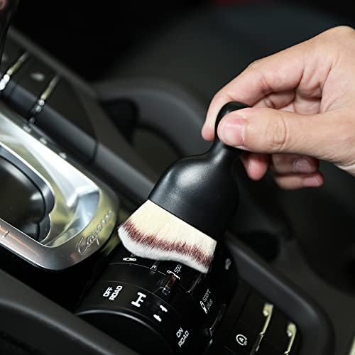 AOCISKA Car Interior Detailing Brush,Soft Bristle Cleaning Brush Car Detailing Brush Dusting Brush,Car Interior Cleaning Tool,Auto Detail