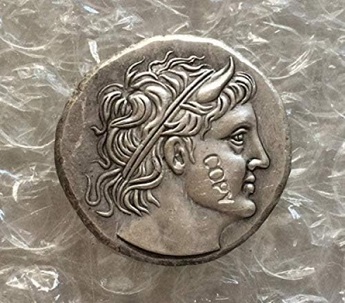 Тип на монета од предизвик:9 Грчки копии монети Неправилна големина Колекција на подароци за копирање на монети