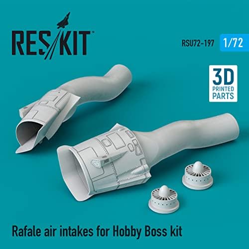 Reskit RSU72-0197 1/72 Rafale Air Entakes for Hobby Boss Kit