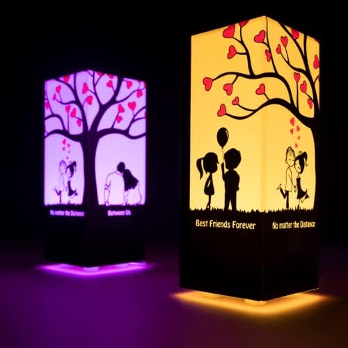 Зоци Воци Телепатија ламба за пријателство со далечина | Wi-Fi овозможени LED светла | Подароци за ден на мајки