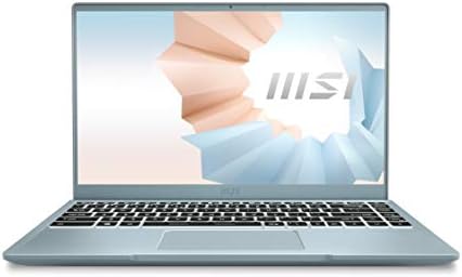 Msi Модерен 14 Професионален Лаптоп: 14 Ips-Ниво Тенок Рамка Дисплеј, Intel Core i5-1135G7, NVIDIA GeForce MX450, 8GB RAM МЕМОРИЈА, 1tb