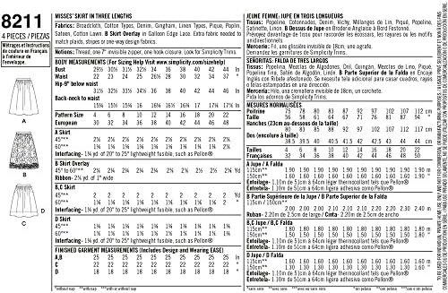 Едноставност 8211 женски Dirndl Pocketебно здолниште модели за шиење, големини 14-22