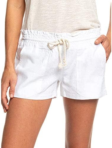 Кратки шорцеви од миашуи за жени -женски шорцеви летни обични половини панталони Еластични удобни плажа влечејќи шорцеви за бременост