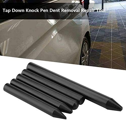 Допрете го пенкалото DIY комплет за поправка без бод, 5 парчиња црна најлонска допрете надолу срушено пенкало за отстранување на алатки за