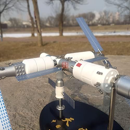 Teckeen 1/150 Scale Tiangong-1 Кинеска вселенска станица диекаст модел легура авијација сателит модел диекаст модел за собирање